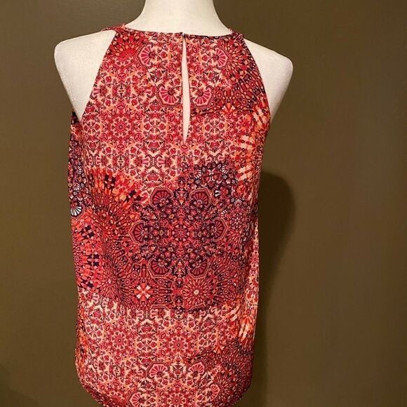 Adrienne Vittadini Retro Sleeveless Shirt Small - Picture 7 of 10